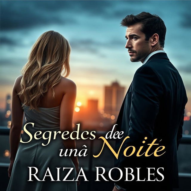 An e-book cover titled 'Segredos de uma Noite'