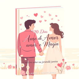 A romantic and cute book cover celebrating '120 Days of Love'