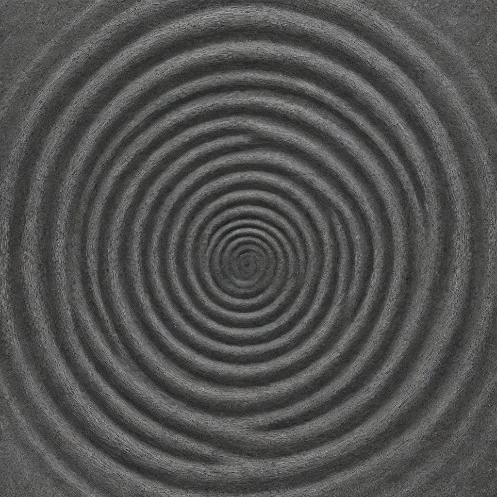 A detailed, intricate and mesmerizing optical illusion that completely captivates the viewer's attention.