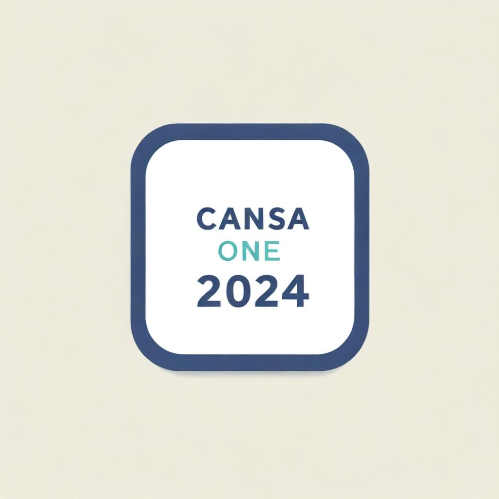 Create a square, resembling a principal web page. On it, inscribe 'Candidato Personero 2024' with an elegant font.