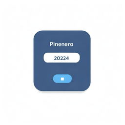 Create a square, resembling a principal web page. On it, inscribe 'Candidato Personero 2024' with an elegant font.