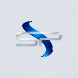 Create a sleek and modern logo featuring the letters 'SP'