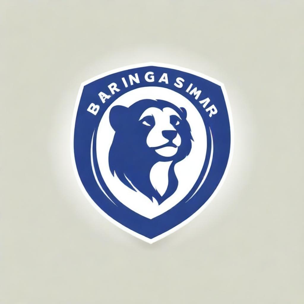 Design a compelling soccer logo for Birmingham FC specifically for use in the game Soccer Manager 24, emphasizing the team's spirit and core characteristics.