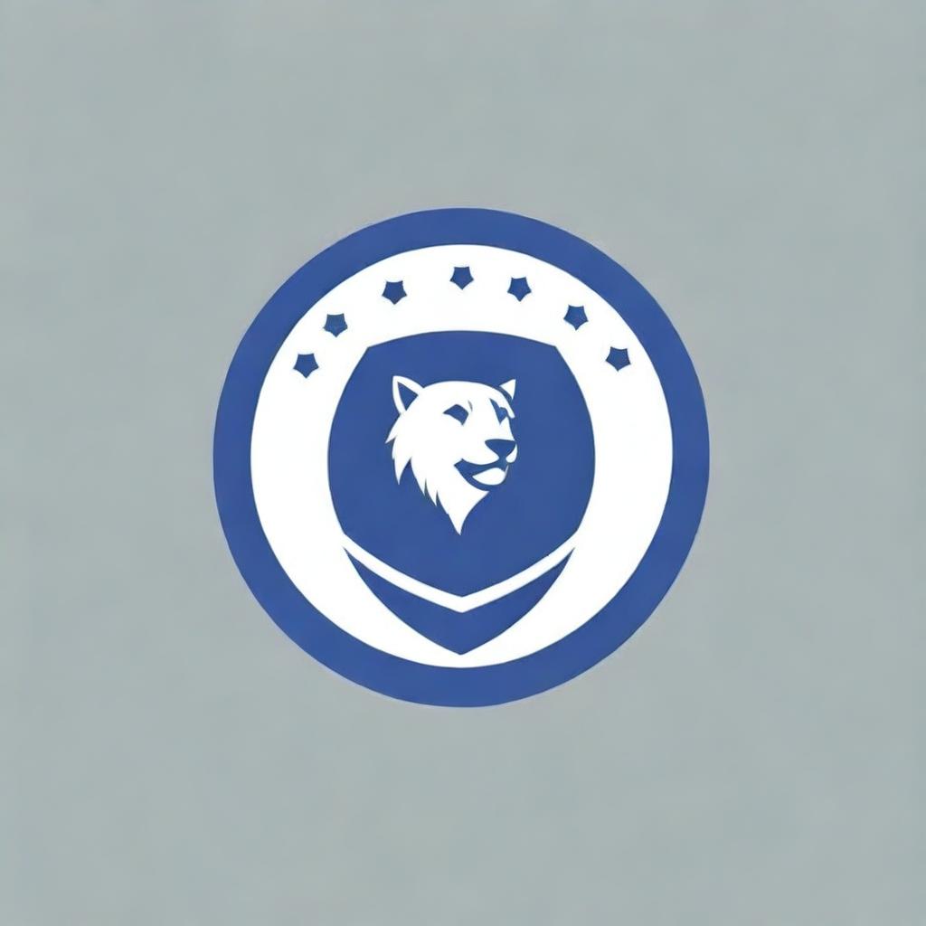 Design a compelling soccer logo for Birmingham FC specifically for use in the game Soccer Manager 24, emphasizing the team's spirit and core characteristics.