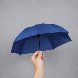 Tiny, compact, pocket-sized foldable umbrella