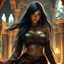 A stunning portrayal of Kaileena, the enigmatic and captivating character from 'Prince of Persia: Warrior Within'