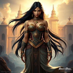 A powerful depiction of Kaileena, the Empress of Time from 'Prince of Persia: Warrior Within'