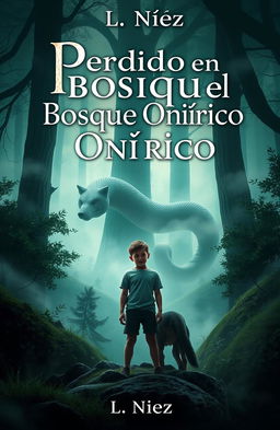 A captivating book cover for "Perdido en el Bosque Onírico" by L