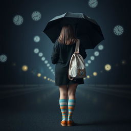 A plus-size girl with a height of 1