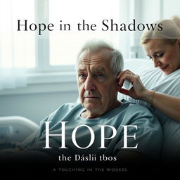 A poignant hospital movie poster featuring an elderly man named Josef Novak