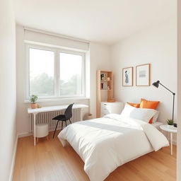 Minimalist designs for small rooms showcasing optimal space usage