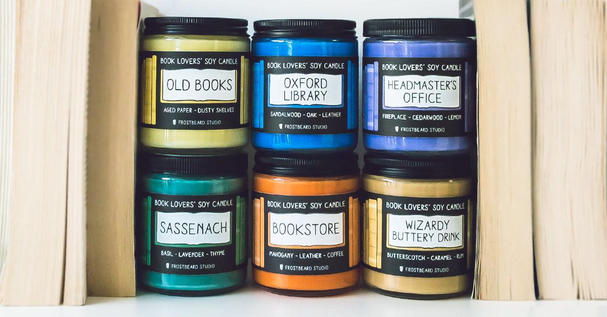Dive into the magical world of scents and find the candle that perfectly complements your reading rituals.