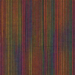 Create an art piece with a grid pattern consisting of 52 horizontal lines and 90 vertical lines, each line bursting with vibrant colors symbolizing various aspects of life.