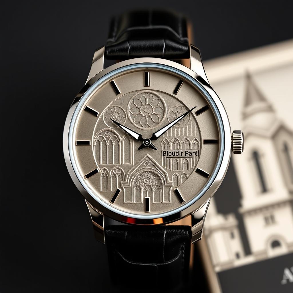 A beautiful quartz powered men's watch inspired by the stunning architecture of Edinburgh