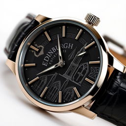 A beautiful quartz powered men's watch inspired by the stunning architecture of Edinburgh