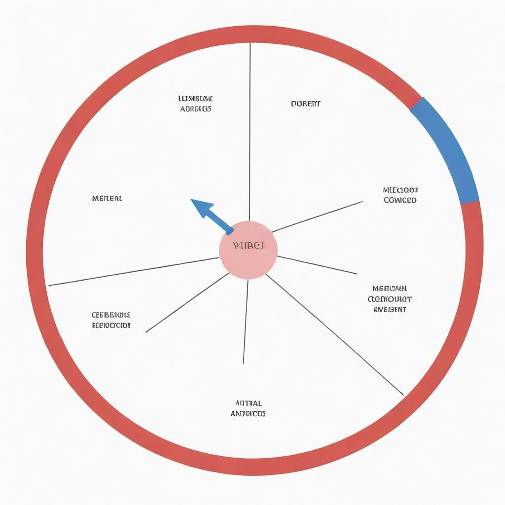 Draw a large circle labeled as 'Viral Posts' encompassing smaller circles for viral content types like memes, news articles, and videos. Arrows connect smaller circles to 'Viral Posts', showing their relationship. Other circles represent research methods like 'Content Analysis', 'Social Network Analysis' and 'Sentiment Analysis', connected with data collection and analysis tools. Circle this visualization with key points mentioned like 'Impact on Behavior', 'Influence on Public Opinion', 'Strate