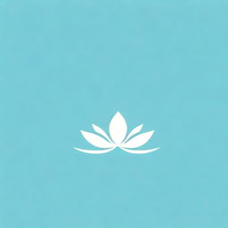 Logo for a meditation teaching channel, featuring calm, soothing colors, a minimalist design with elements such as a lotus flower or a meditating figure, and soft, flowing typography for the channel name.