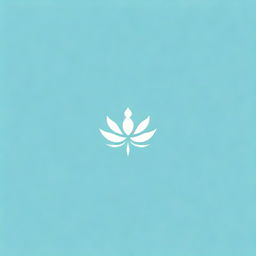 Logo for a meditation teaching channel, featuring calm, soothing colors, a minimalist design with elements such as a lotus flower or a meditating figure, and soft, flowing typography for the channel name.