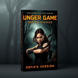 A striking book cover design for 'Hunger Game's-Sofia's Version'