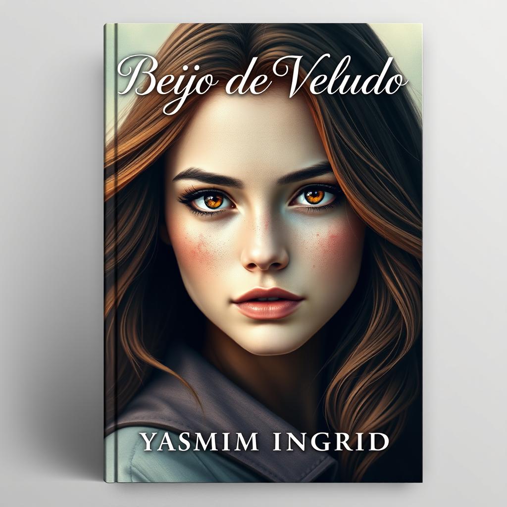 A striking book cover that showcases a strong yet delicate female character as the centerpiece