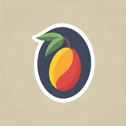 A 2D logo for 'Mangagoes', featuring a vibrant, ripe mango and a zesty red chili pepper interwoven artistically.