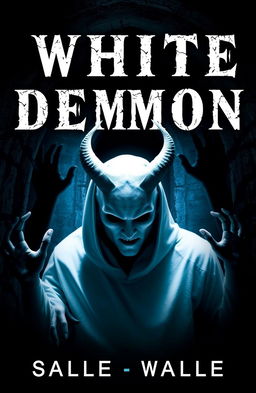 A book cover titled 'White Demon', featuring a menacing, pale figure in the foreground