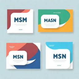 Create traditional-style hero banners with a classic aesthetic specifically aimed at middle-aged adults. The banners should evoke a strong sense of sophistication and clarity, seamlessly blending MSN's brand identity and product promotion.