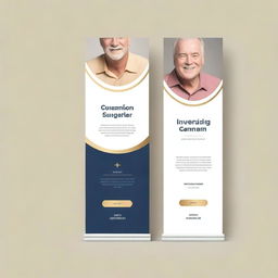 Create elegant, classic-style hero banners that align with Inventwell's brand image. The banners should target middle-aged adults and effectively advertise products with sophistication and clarity. The design must seamless merge brand and product promotion.