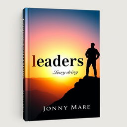 An impactful image-type book cover for a book titled 'Leadership by Johnny Mare'