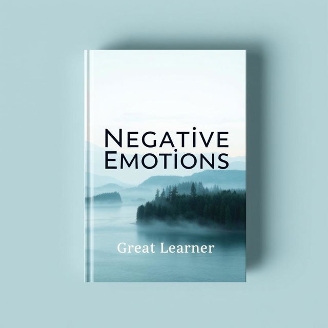 A book cover design for 'Managing Negative Emotions' by Great Learner