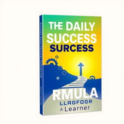 A dynamic and engaging book cover design for 'The Daily Success Formula' by Great Learner