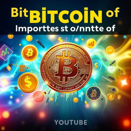 An attention-grabbing thumbnail for a YouTube video about the importance of Bitcoin