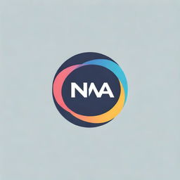 Generate a dynamic and modern wordmark logo for an eSports team named 'NOA'. It should radiate energy, competitiveness, and appeal to a young, tech-savvy audience, featuring bright colors and bold, striking typography.