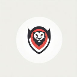 Conceptualize a powerful lettermark logo for an eSports team named 'NOA'. The design should feature striking use of the initials 'NOA' bathed in vibrant shades of black and red, signifying strength and passion.