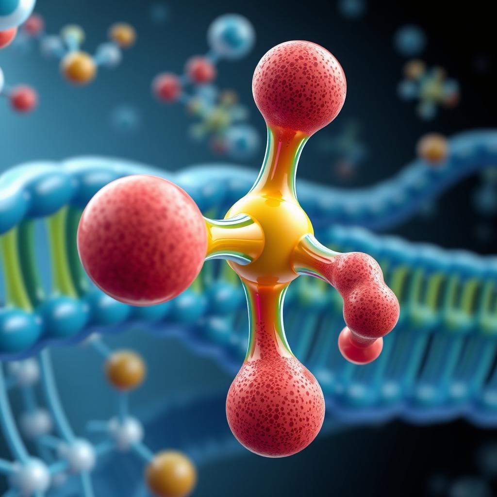 An animated and detailed depiction of a phospholipid molecule