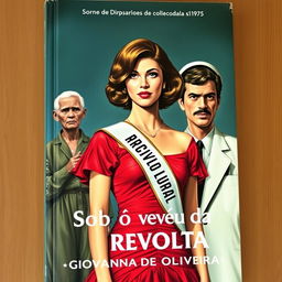 A striking book cover that evokes the ambiance of military dictatorship and communism in the 1970s