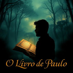 A cinematic movie poster for a film titled 'O Livro de Paulo'