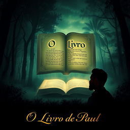 A cinematic movie poster for a film titled 'O Livro de Paulo'