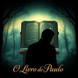 A cinematic movie poster for a film titled 'O Livro de Paulo'