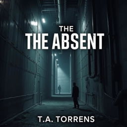 A book cover for a dystopian novel titled 'The Absent' by T