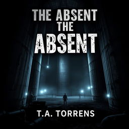 A book cover for a dystopian novel titled 'The Absent' by T