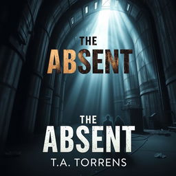 An ebook cover for the dystopian novel 'The Absent' by T