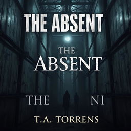 An evocative ebook cover for the dystopian novel 'The Absent' by T