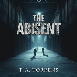 An atmospheric ebook cover for the dystopian novel 'The Absent' by T