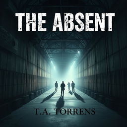 A captivating ebook cover for the dystopian novel 'The Absent' by T