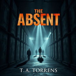 A captivating ebook cover for the dystopian novel 'The Absent' by T