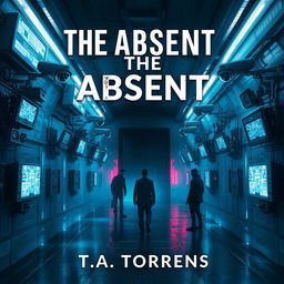 An intriguing ebook cover for the dystopian novel 'The Absent' by T