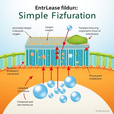 Simple Diffusion Diagram Schematic Diagram Of Membrane Transport