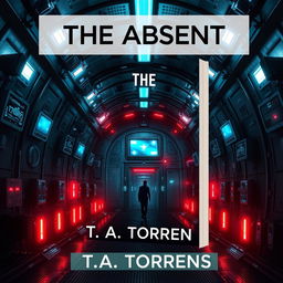 An eye-catching ebook cover for 'The Absent' by T