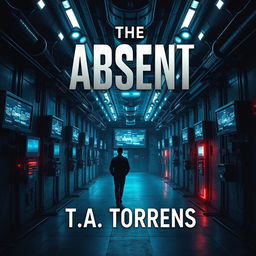 An eye-catching ebook cover for 'The Absent' by T